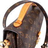 Louis Vuitton Canvas Monogram Metis Handbag