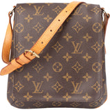 Louis Vuitton Canvas Monogram Salsa Musette PM Shoulder Bag