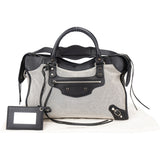 Balenciaga Classic Twill Leather City Handbag