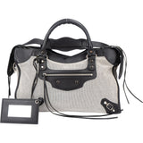 Balenciaga Classic Twill Leather City Handbag