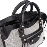 Balenciaga Classic Twill Leather City Handbag