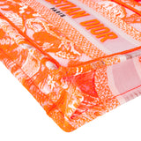 Christian Dior Orange Multicolor Oblique Micro Book Tote Handbag