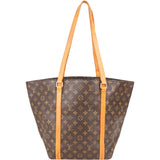 Louis Vuitton Canvas Monogram Sac Shopping Shoulder Bag