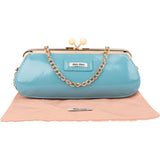 Miu Miu Blue Clutch Crossbody Bag