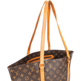 Louis Vuitton Canvas Monogram Sac Shopping Shoulder Bag