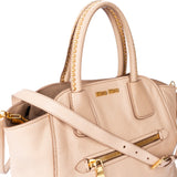 Miu Miu Leather Pocket Handbag