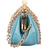 Miu Miu Blue Clutch Crossbody Bag