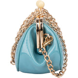 Miu Miu Blue Clutch Crossbody Bag