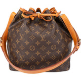 Louis Vuitton Canvas Monorgram Sac Noe Grande Shoulder Bag