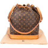 Louis Vuitton Canvas Monogram Sac Noe Grande Shoulder Bag