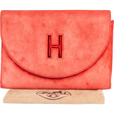 Hermès Suede H Clutch Jige