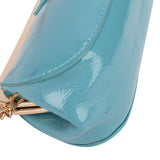 Miu Miu Blue Clutch Crossbody Bag