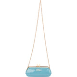 Miu Miu Blue Clutch Crossbody Bag