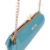 Miu Miu Blue Clutch Crossbody Bag