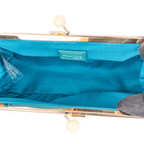 Miu Miu Blue Clutch Crossbody Bag