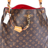 Louis Vuitton Canvas Monogram Gaia Shopper Bag