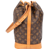 Louis Vuitton Canvas Monogram Sac Noe Grande Shoulder Bag