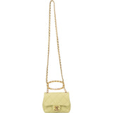 Chanel Quilted Lambskin Single Flap Crossbody Bag