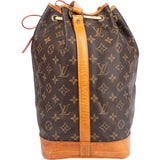 Louis Vuitton Canvas Monogram Sac Noe Grande Shoulder Bag