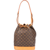 Louis Vuitton Canvas Monogram Sac Noe Grande Shoulder Bag
