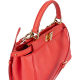 Fendi Leather Peekaboo Mini Handbag