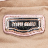 Miu Miu Quilted Leather City Handbag