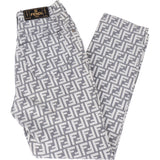 Fendi FF Monogram Women Pants (IT42 / DE38)