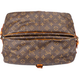 Louis Vuitton Canvas Monogram Saumur 35 Crossbody Bag
