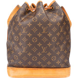 Louis Vuitton Canvas Monogram Sac Noe Grande Shoulder Bag