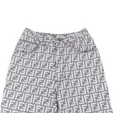 Fendi FF Monogram Women Pants (IT42 / DE38)
