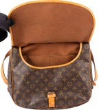 Louis Vuitton Canvas Monogram Saumur 35 Crossbody Bag