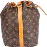 Louis Vuitton Canvas Monogram Sac Noe Petit Shoulder Bag