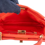 Fendi Leather Peekaboo Mini Handbag