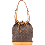 Louis Vuitton Canvas Monogram Sac Noe Grande Shoulder Bag