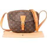 Louis Vuitton Canvas Monogram Jeune Fille GM 80s Crossbody Bag