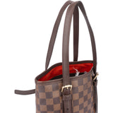 Louis Vuitton Damier Ebene Monogram Bucket Bag PM Handbag