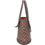 Louis Vuitton Damier Ebene Monogram Bucket Bag PM Handbag