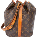 Louis Vuitton Canvas Monogram Sac Noe Petit Shoulder Bag