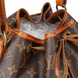 Louis Vuitton Canvas Monogram Sac Noe Petit Shoulder Bag
