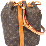 Louis Vuitton Canvas Monogram Sac Noe Petit Shoulder Bag