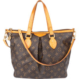 Louis Vuitton Canvas Monogram Palermo PM Handbag