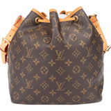 Louis Vuitton Canvas Monogram Sac Noe Petit Shoulder Bag