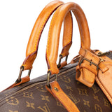 Louis Vuitton Canvas Monogram Keepall 50 Bandouliere