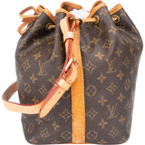 Louis Vuitton Canvas Monogram Sac Noe Petit Shoulder Bag