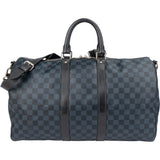 Louis Vuitton Damier Cobalt Monogram Keepall 45 Bandouliere