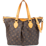 Louis Vuitton Canvas Monogram Palermo PM Handbag