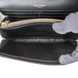 Yves Saint Laurent Python-Embossed Patent Leather Kate Wallet On Chain Crossbody Bag