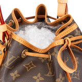 Louis Vuitton Canvas Monogram Sac Noe Petit Shoulder Bag