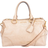 Miu Miu Leather Matelasse Handbag