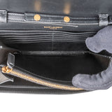 Yves Saint Laurent Python-Embossed Patent Leather Kate Wallet On Chain Crossbody Bag